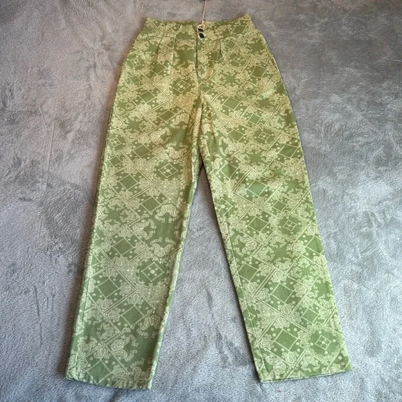 NWT Lucy & Yak Addison Jeans Organic Twill Eldorado Size W28R - Picture 4 of 16